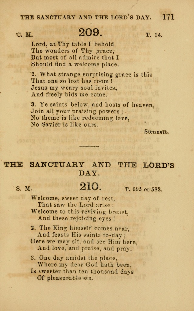 Hymns and Offices of Worship: for use in schools: with an appendix of tunes page 171