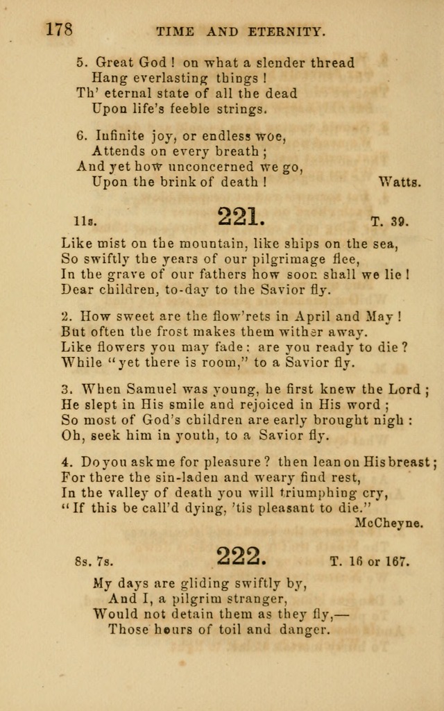 Hymns and Offices of Worship: for use in schools: with an appendix of tunes page 178