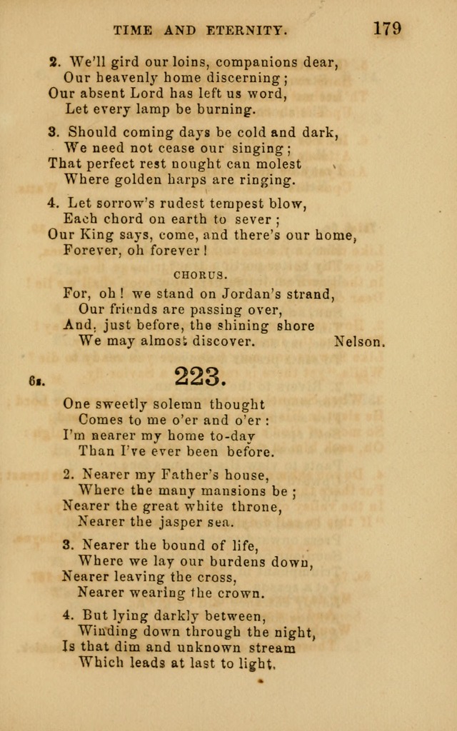 Hymns and Offices of Worship: for use in schools: with an appendix of tunes page 179