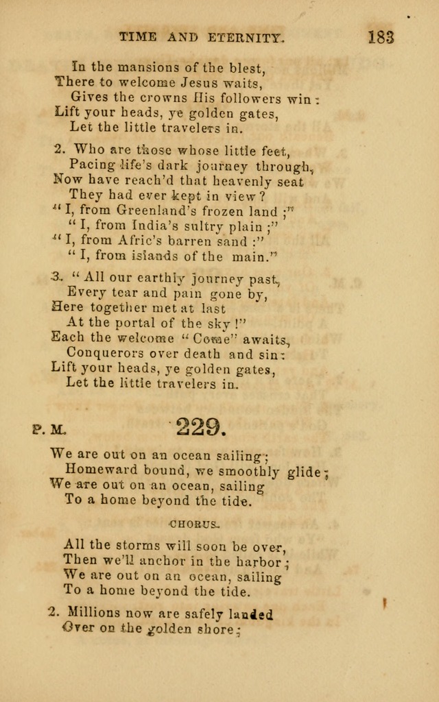 Hymns and Offices of Worship: for use in schools: with an appendix of tunes page 183