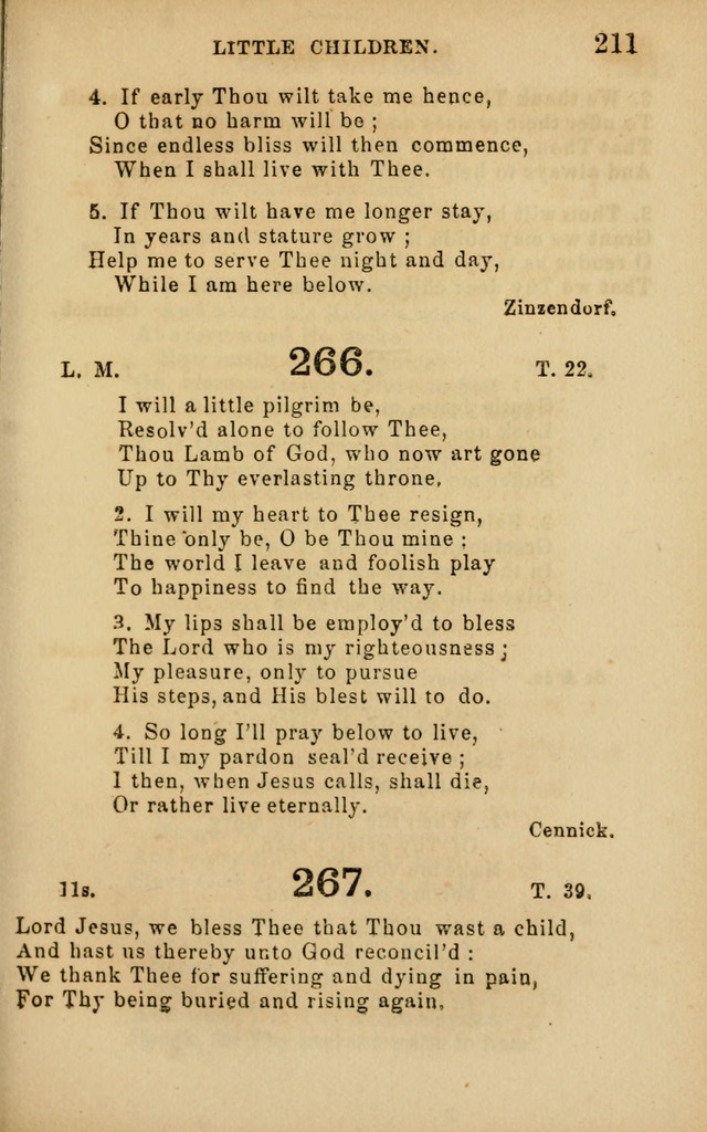 Hymns and Offices of Worship: for use in schools: with an appendix of tunes page 211