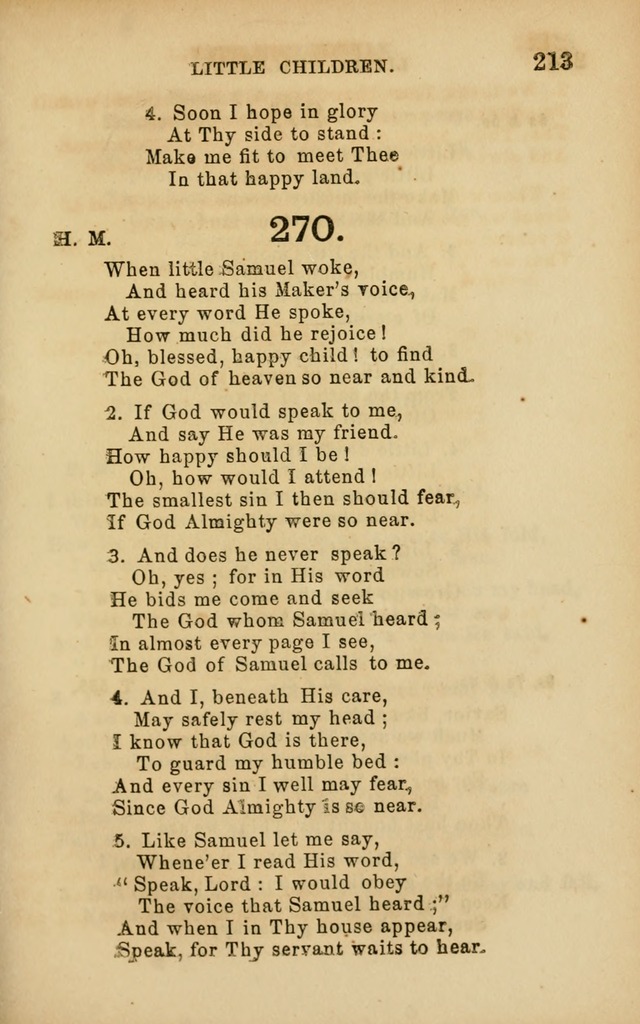 Hymns and Offices of Worship: for use in schools: with an appendix of tunes page 213