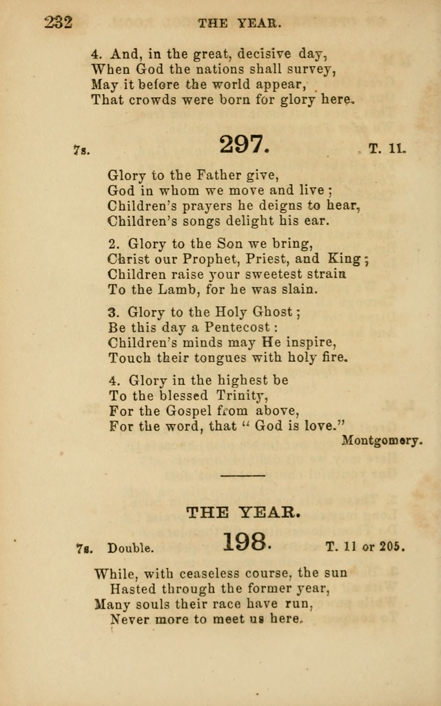 Hymns and Offices of Worship: for use in schools: with an appendix of tunes page 232