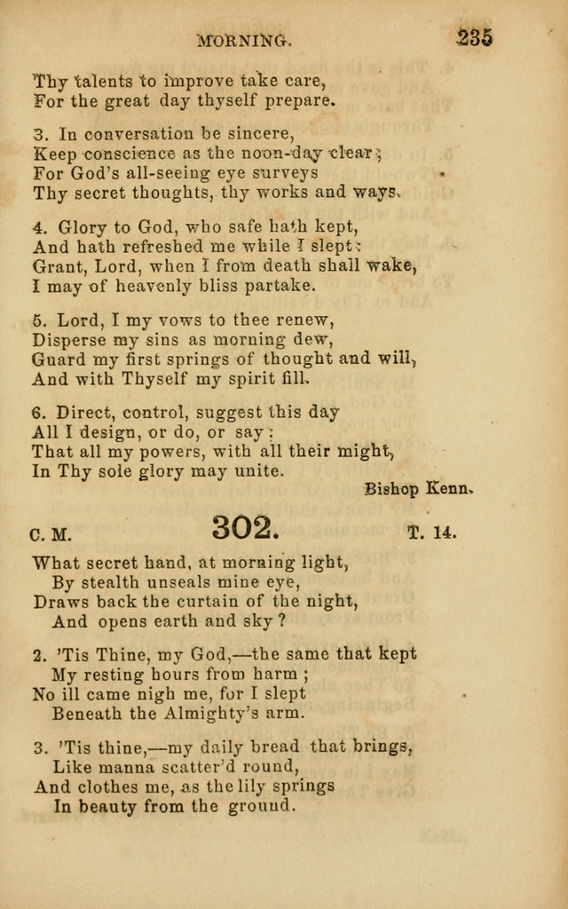 Hymns and Offices of Worship: for use in schools: with an appendix of tunes page 235