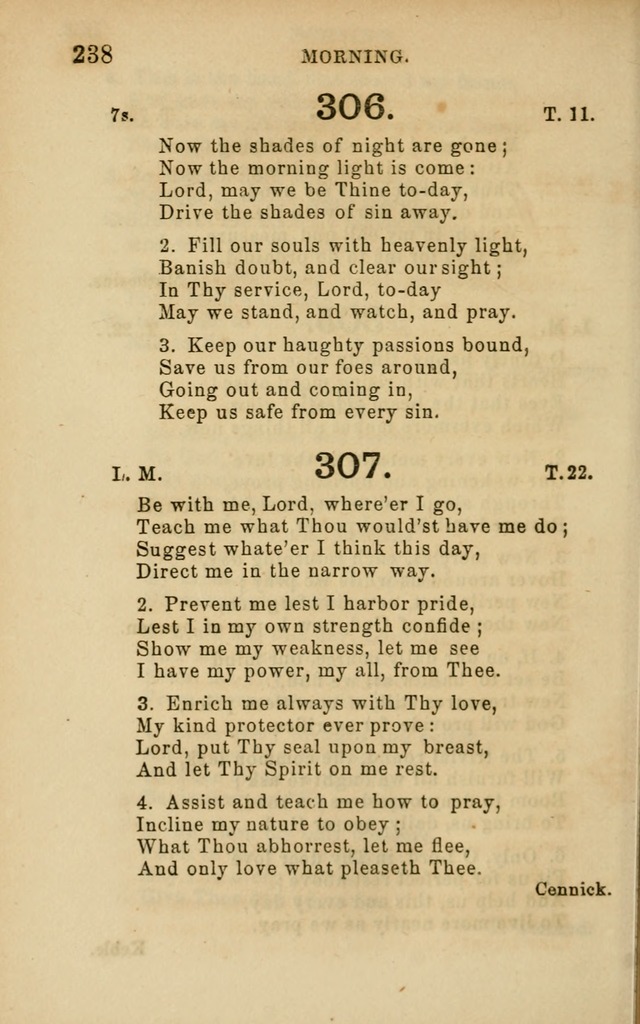 Hymns and Offices of Worship: for use in schools: with an appendix of tunes page 238