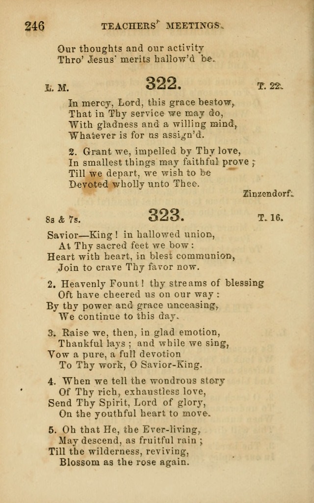 Hymns and Offices of Worship: for use in schools: with an appendix of tunes page 246