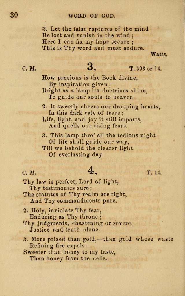 Hymns and Offices of Worship: for use in schools: with an appendix of tunes page 30