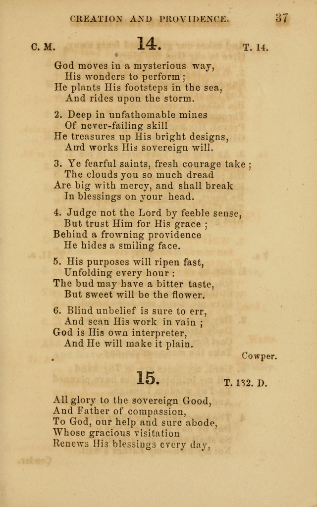 Hymns and Offices of Worship: for use in schools: with an appendix of tunes page 37