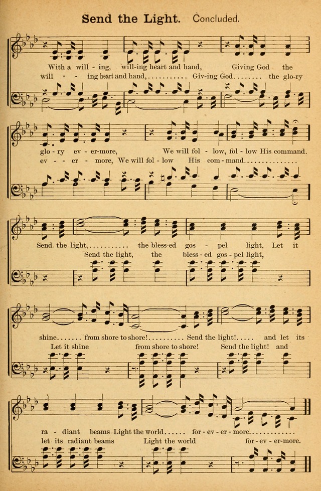 Honey Out of the Rock: a compilation of sacred songs and hymns for use in gospel meetings and other religious services page 112