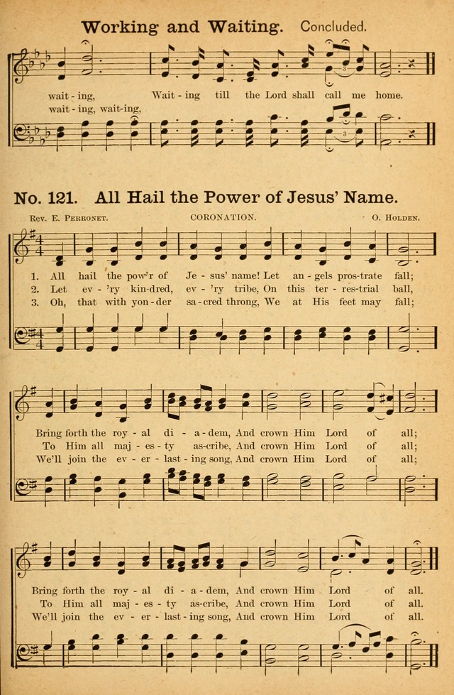 Honey Out of the Rock: a compilation of sacred songs and hymns for use in gospel meetings and other religious services page 130