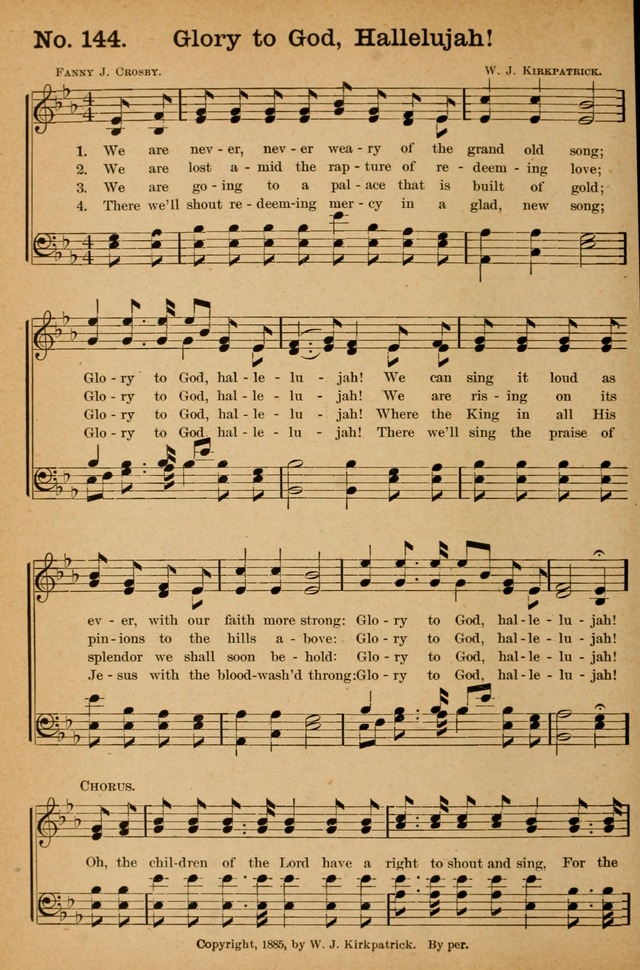 Honey Out of the Rock: a compilation of sacred songs and hymns for use in gospel meetings and other religious services page 153