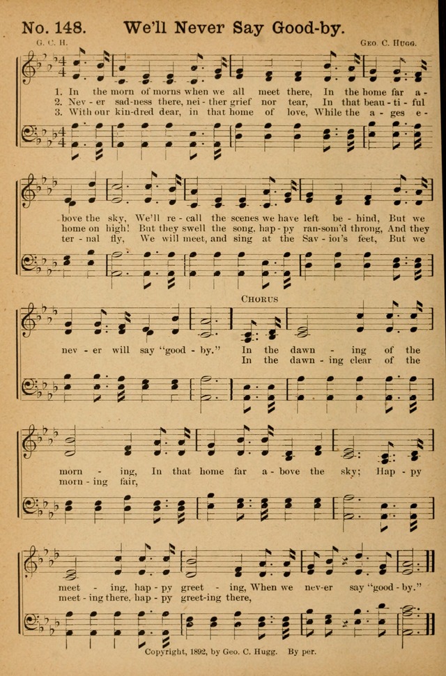 Honey Out of the Rock: a compilation of sacred songs and hymns for use in gospel meetings and other religious services page 157