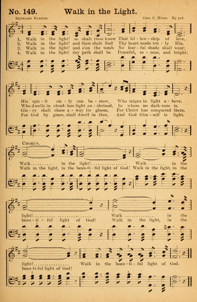 Honey Out of the Rock: a compilation of sacred songs and hymns for use in gospel meetings and other religious services page 158