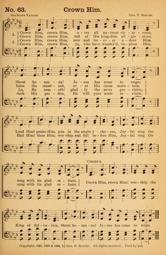 Honey Out of the Rock: a compilation of sacred songs and hymns for use in gospel meetings and other religious services page 70