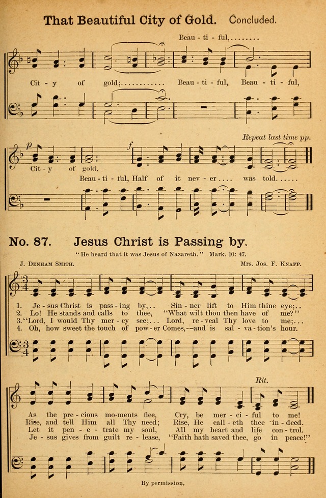 Honey Out of the Rock: a compilation of sacred songs and hymns for use in gospel meetings and other religious services page 94