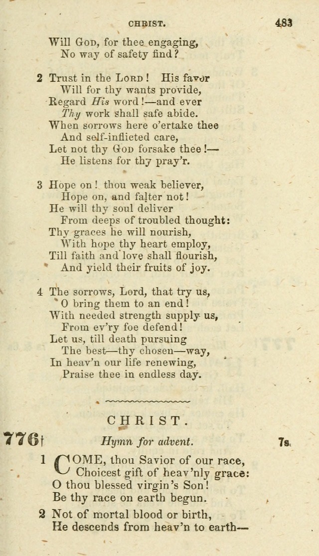 Hymns: original and selected, for public and private worship in the Evangelical Lutheran Church (16th rev. ed.) page 502