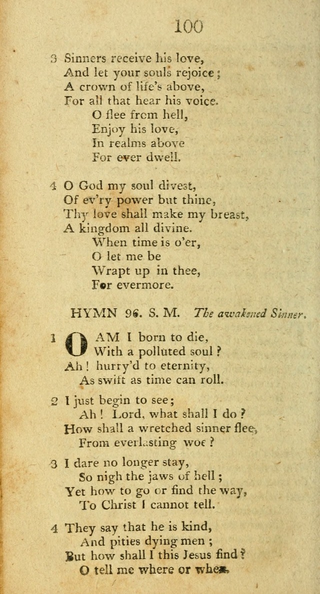 Hymns, Original and  Selected, for the Use of Christians. (5th ed. corr.) page 102