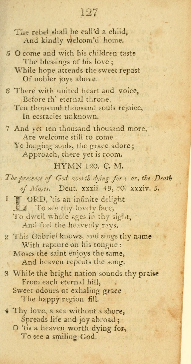 Hymns, Original and  Selected, for the Use of Christians. (5th ed. corr.) page 131