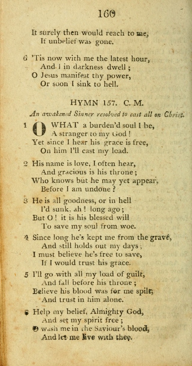 Hymns, Original and  Selected, for the Use of Christians. (5th ed. corr.) page 172