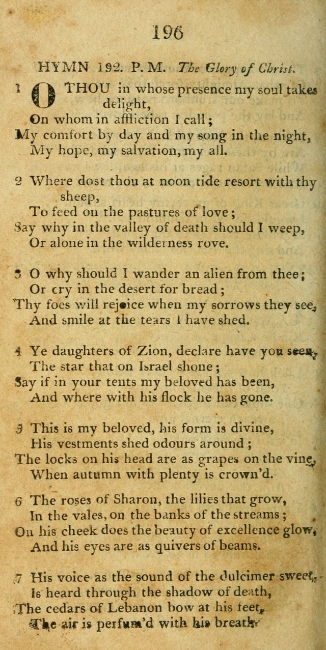 Hymns, Original and  Selected, for the Use of Christians. (5th ed. corr.) page 208