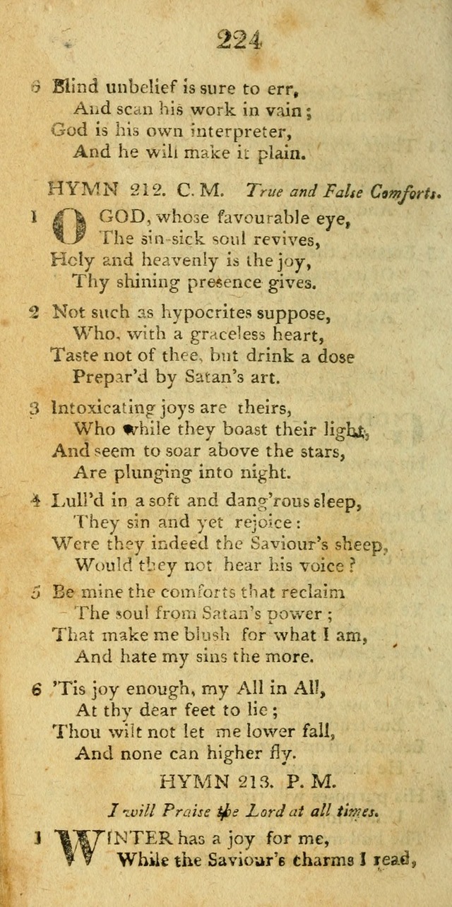 Hymns, Original and  Selected, for the Use of Christians. (5th ed. corr.) page 238