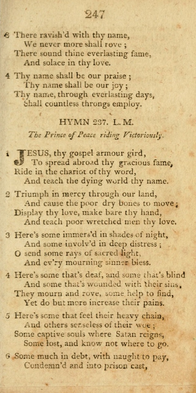 Hymns, Original and  Selected, for the Use of Christians. (5th ed. corr.) page 261