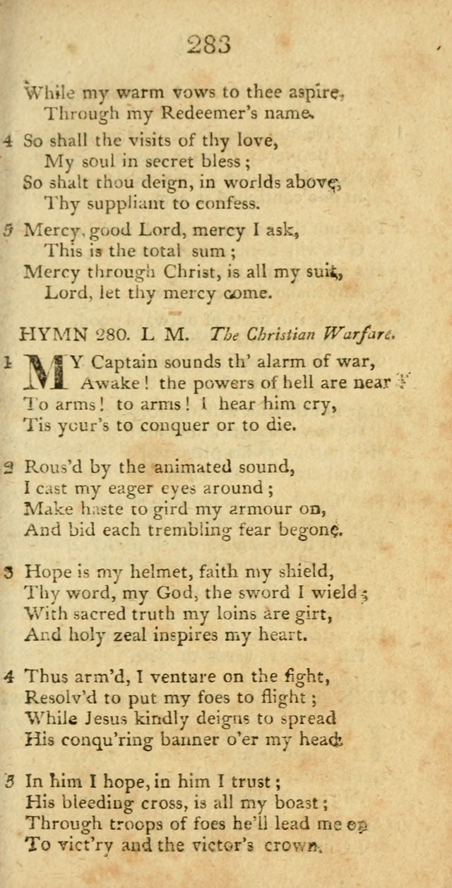 Hymns, Original and  Selected, for the Use of Christians. (5th ed. corr.) page 299