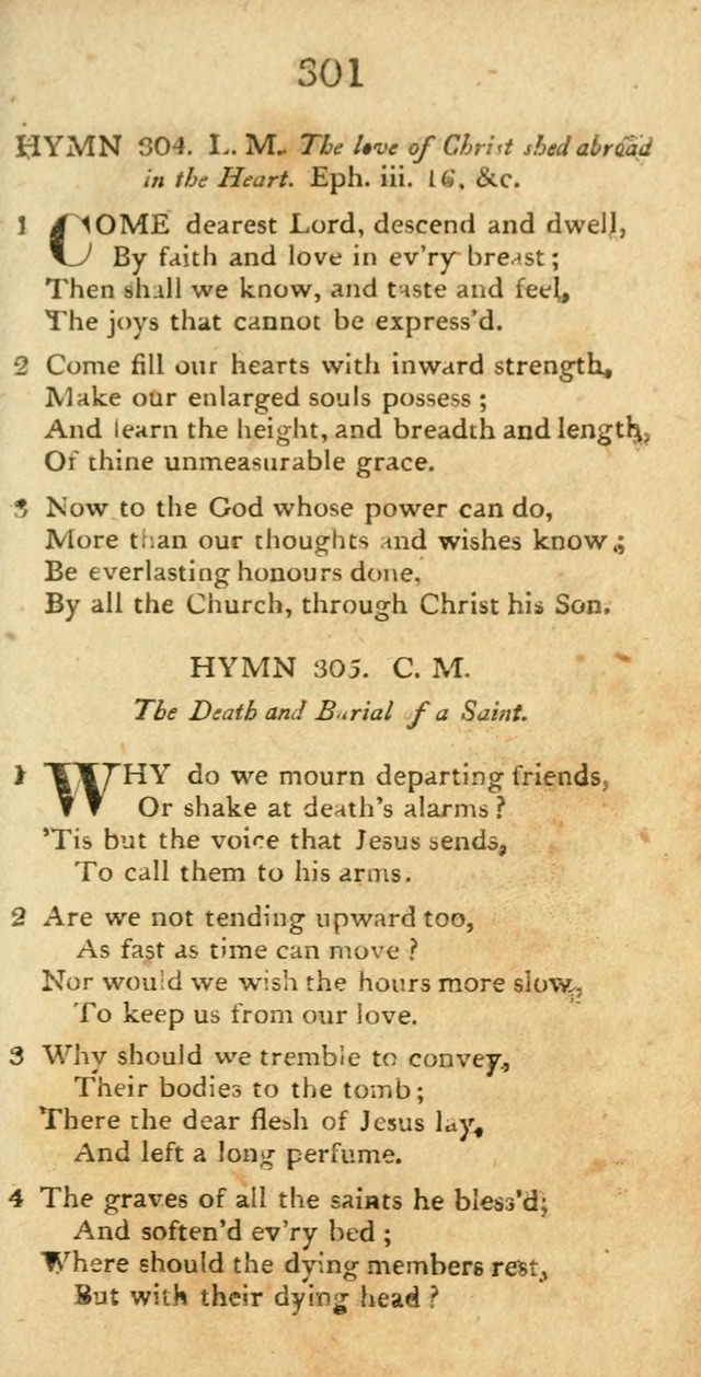 Hymns, Original and  Selected, for the Use of Christians. (5th ed. corr.) page 317