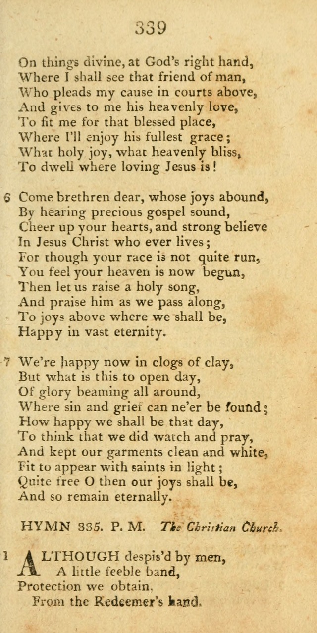 Hymns, Original and  Selected, for the Use of Christians. (5th ed. corr.) page 355