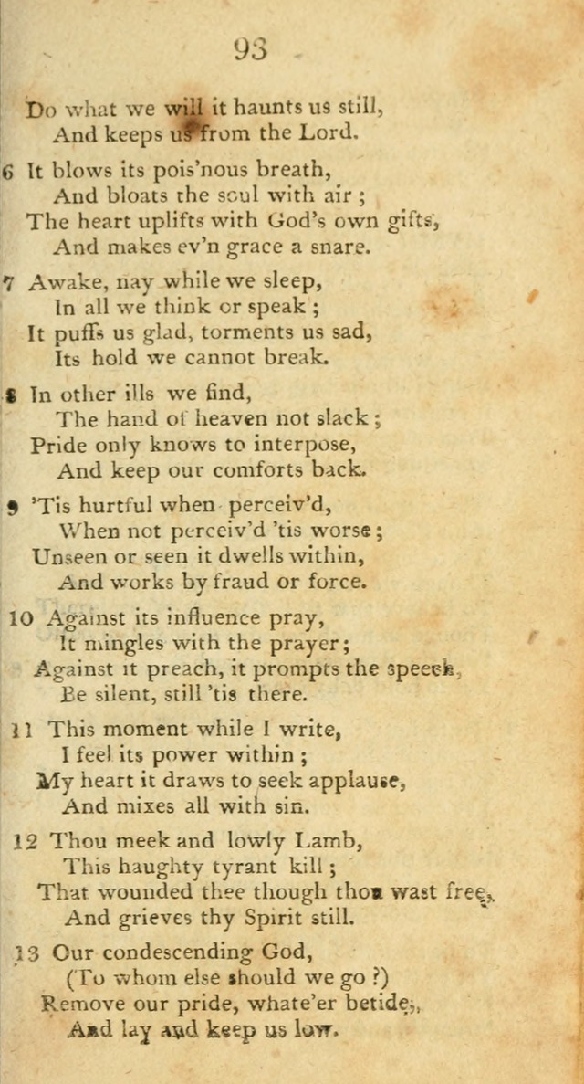 Hymns, Original and  Selected, for the Use of Christians. (5th ed. corr.) page 95