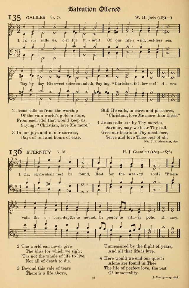 Hymns of Worship and Service (Chapel Ed., 4th ed.) page 100