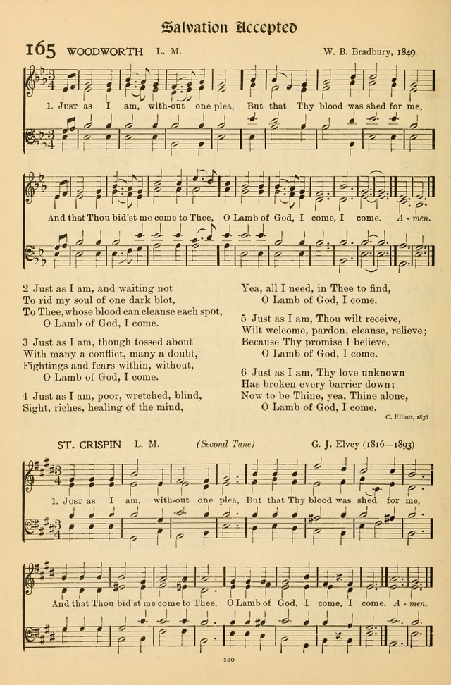 Hymns of Worship and Service (Chapel Ed., 4th ed.) page 124