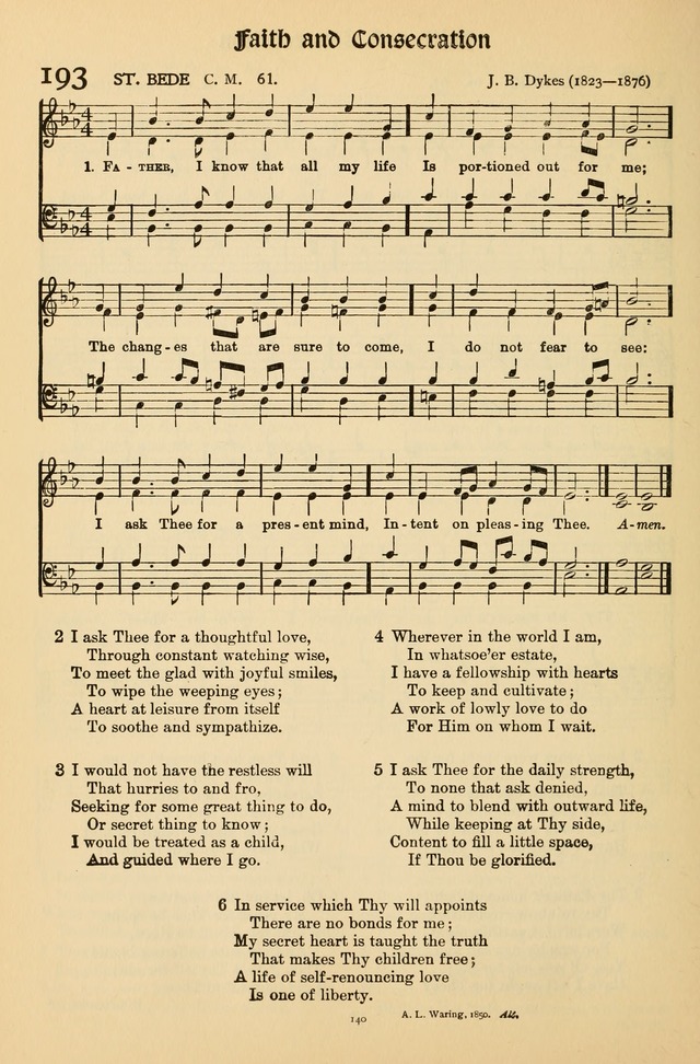 Hymns of Worship and Service (Chapel Ed., 4th ed.) page 144