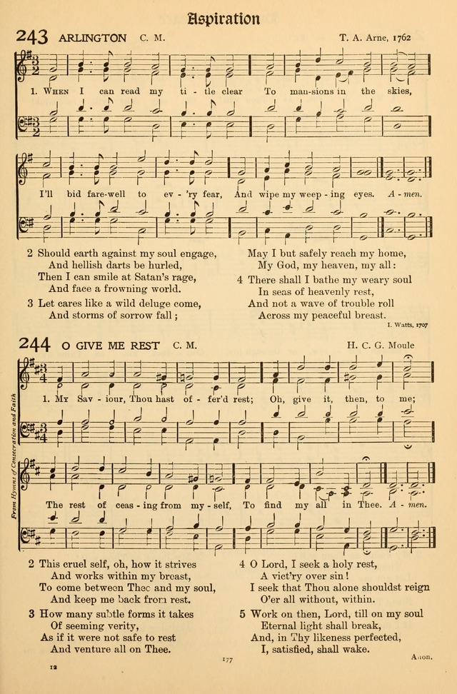 Hymns of Worship and Service (Chapel Ed., 4th ed.) page 181