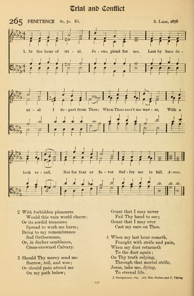 Hymns of Worship and Service (Chapel Ed., 4th ed.) page 196