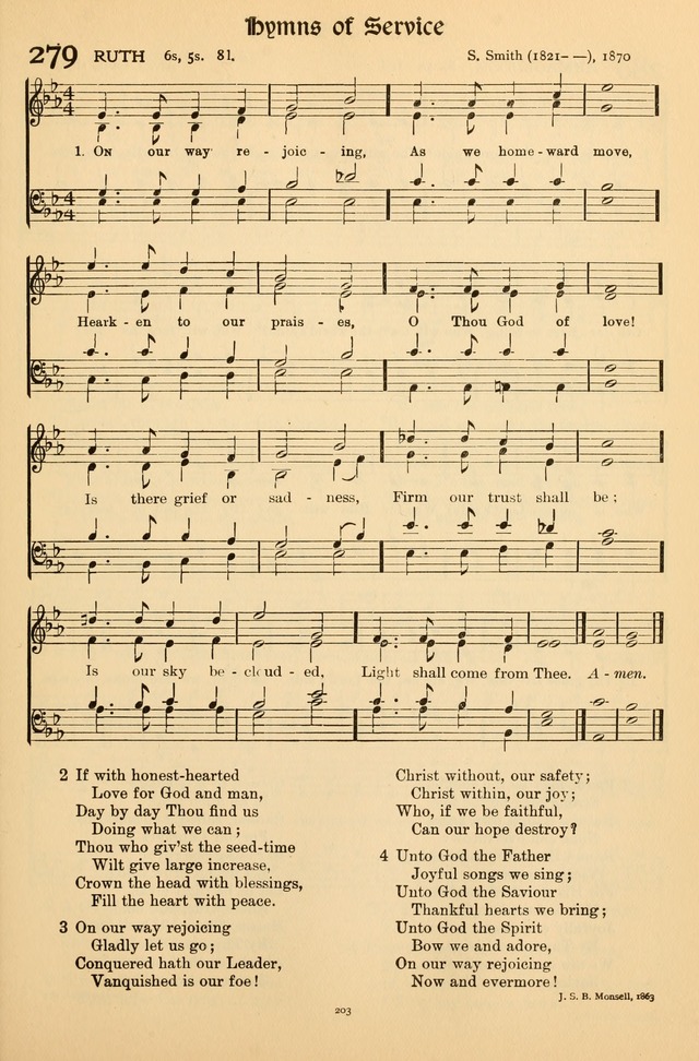 Hymns of Worship and Service (Chapel Ed., 4th ed.) page 207