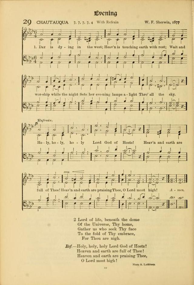 Hymns of Worship and Service (Chapel Ed., 4th ed.) page 24