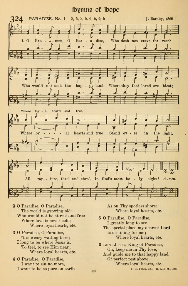 Hymns of Worship and Service (Chapel Ed., 4th ed.) page 240