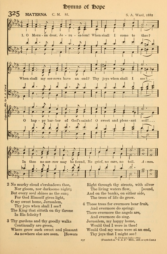 Hymns of Worship and Service (Chapel Ed., 4th ed.) page 241