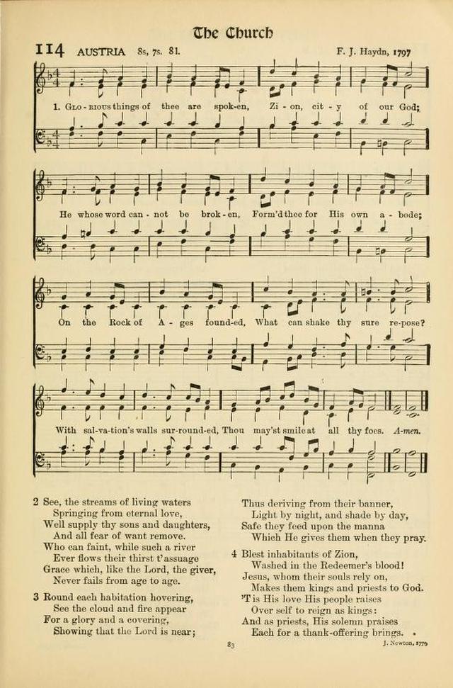 Hymns of Worship and Service (Chapel Ed., 4th ed.) page 85