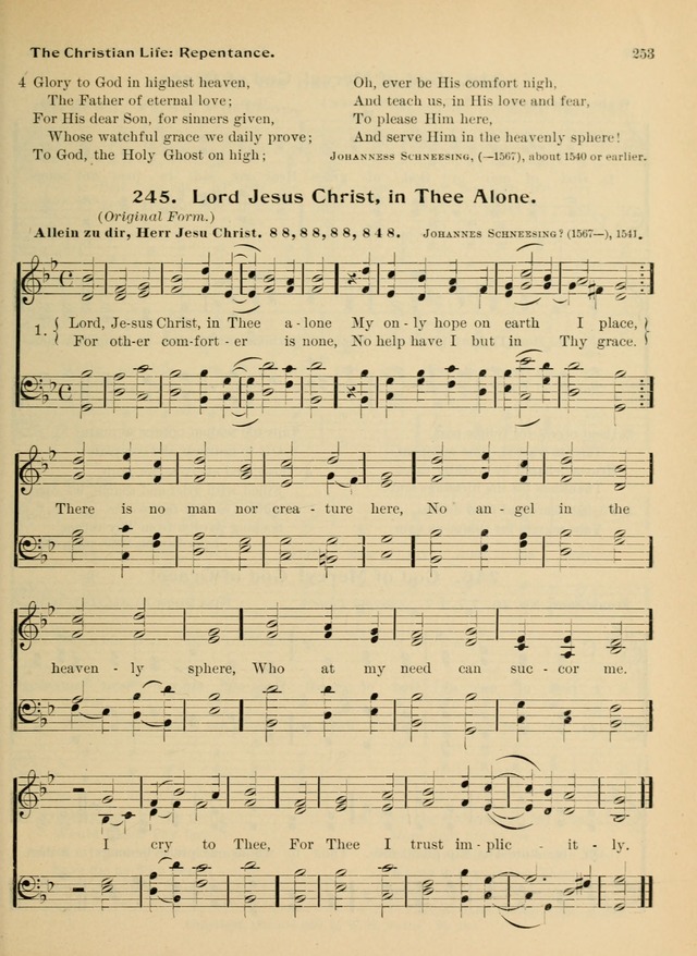 Hymnal and Order of Service: for churches and Sunday-schools page 253