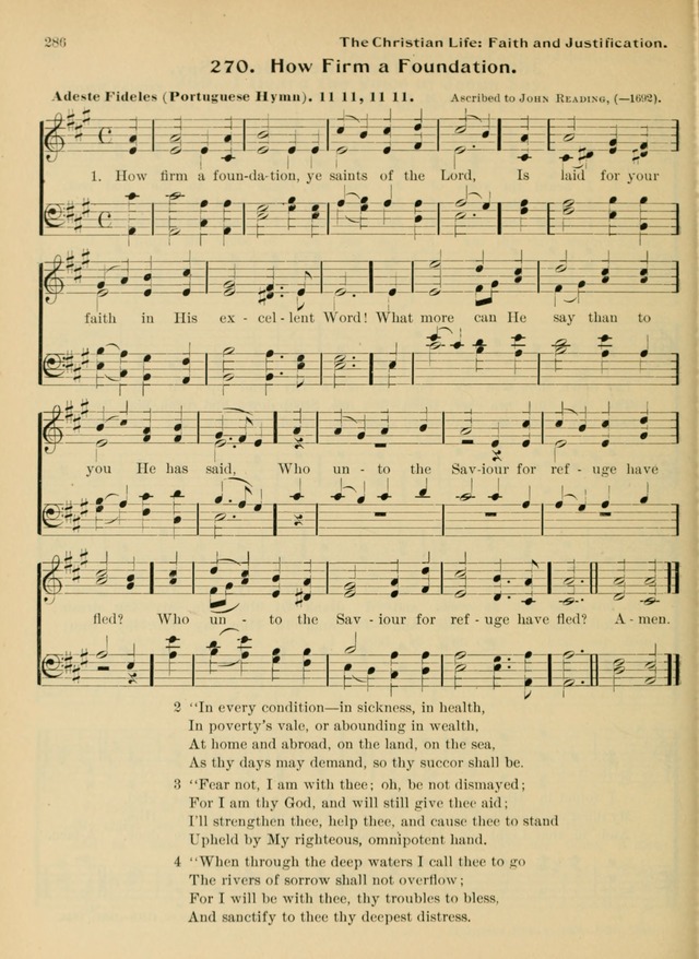 Hymnal and Order of Service: for churches and Sunday-schools page 286