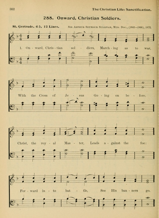 Hymnal and Order of Service: for churches and Sunday-schools page 302