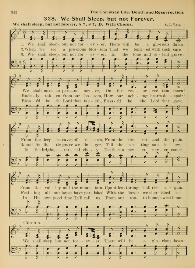 Hymnal and Order of Service: for churches and Sunday-schools page 342