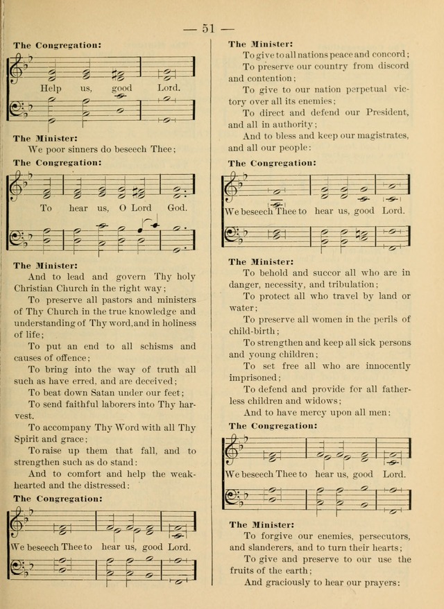 Hymnal and Order of Service: for churches and Sunday-schools page lvii