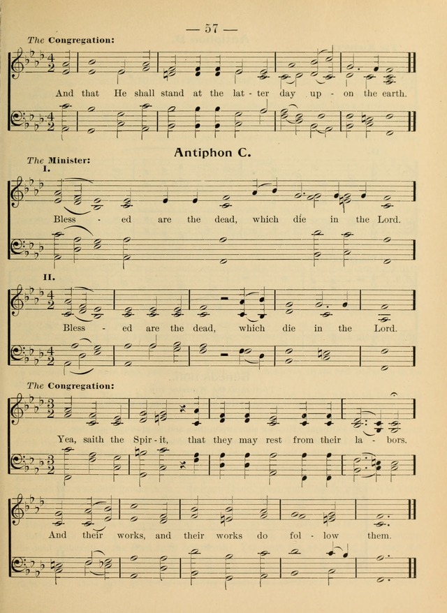 Hymnal and Order of Service: for churches and Sunday-schools page lxiii