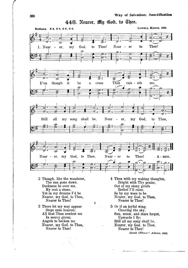 The Hymnal and Order of Service page 368