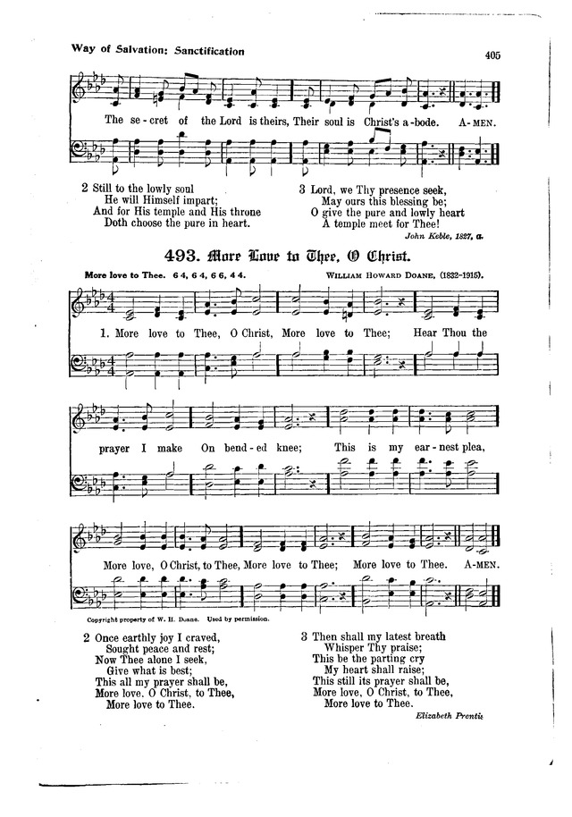 The Hymnal and Order of Service page 405