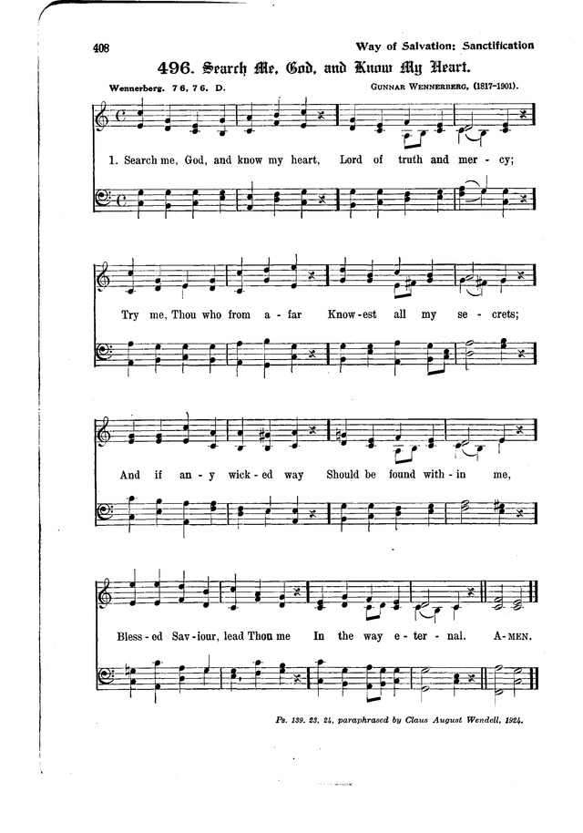 The Hymnal and Order of Service page 408