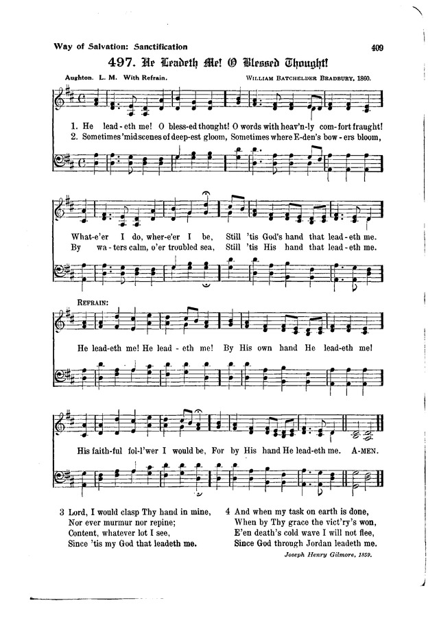 The Hymnal and Order of Service page 409